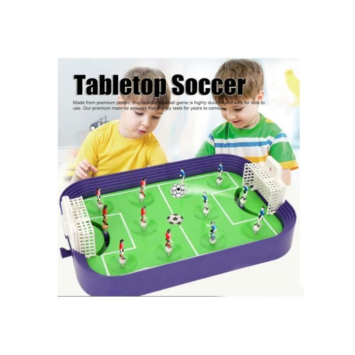 Table de jeu de baby-foot en bois, amusant, pour la famille, bataille,  football, ficelle, petite activité, calcul, rondelle
