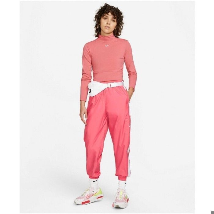 Pantalon Nike Sportswear Woven Rose Femme Rose Cdiscount Pret a Porter