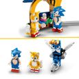 LEGO® Sonic the Hedgehog 76991 L’avion Tornado et l'Atelier de Tails, Jeu de Construction avec 4 Figurines de Personnages-3