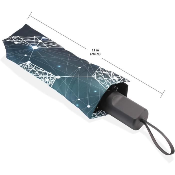Rootti Rootti Parapluie 3 Plis Léger Motif Football Abstrait Ouverture Et ...