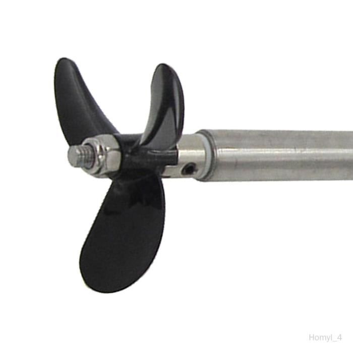 Hélices Pour Bateau RC - Paire En Plastique Noir - Diamètre 36 Mm - Pour Bateaux Sous-marins Télécommandés