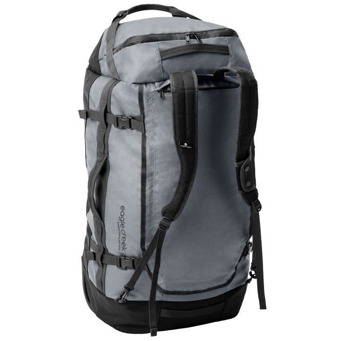 Eagle Creek Cargo Hauler Sac de sport à roulettes avec poignée et sangles de sac à dos, poche facile d'accès et compartiment principal avec couvercle en U, Charbon, 130 L, 130 l Eagle Creek Cargo Hauler Sac de sport à roulettes avec poignée et sangles de sac à dos, poche facile d'accès et compartiment principal avec couvercle en U, Charbon, 130 L, 130 l