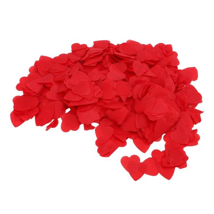 papier de soie en cur Papier de Soie Coeur, 16000 Décorations de Confettis  en Papier écologiques pour deco artificielle