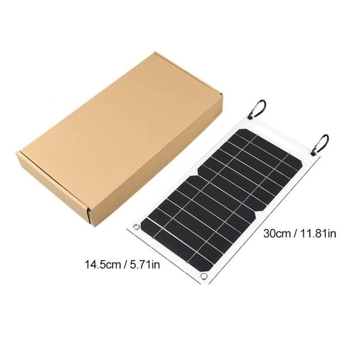 ZONADAH Kit Mini Panneau Solaire 3W 6V - Chargeur Bricolage, Projets Scolaires, Camping Et Jardin