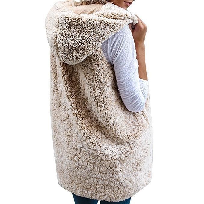 Gilet sport store long femme