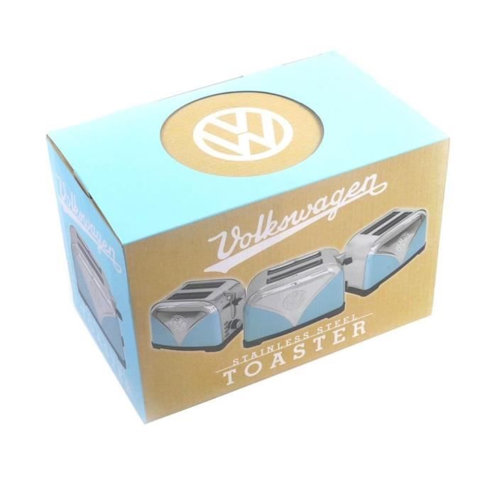Volkswagen Grille pain en design de logo VW Design Style retro Bleu Cdiscount Electromenager