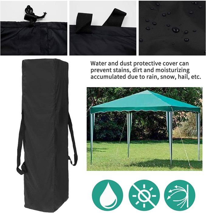 ASEELO Sac De Rangement Robuste Pour Tente Pergola - Extra Large Étanche Avec Poignées (Taille S)