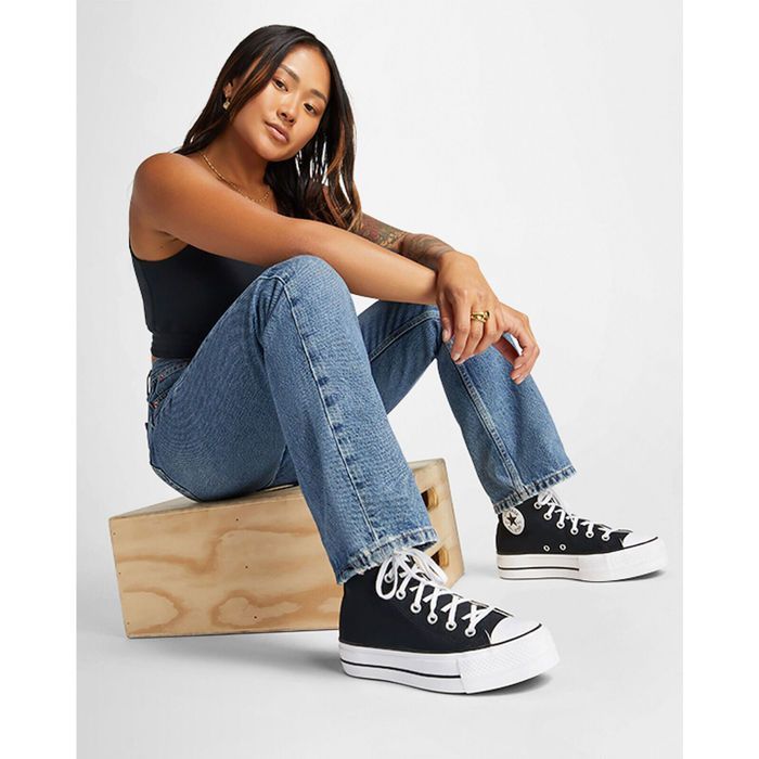 Look Avec Converse Montante Chaussures Converse Look Avec Des