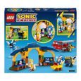 LEGO® Sonic the Hedgehog 76991 L’avion Tornado et l'Atelier de Tails, Jeu de Construction avec 4 Figurines de Personnages-5