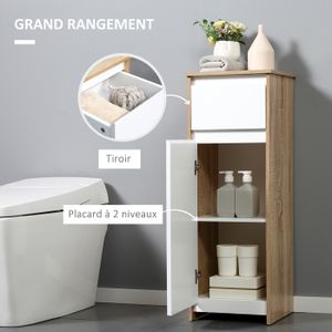 Meuble bas salle de bain à roulette au meilleur prix | Leroy Merlin