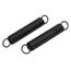 sourcingmap/® 2.5mm x 18mm x 180mm ressorts tension en acier au mangan/èse 2pcs noir pour porte four