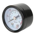 ARAMOX manomètre de compresseur d'air Jauge de pression de compresseur d'air Y40 Iron Shell Instrument de mesure de pression-0