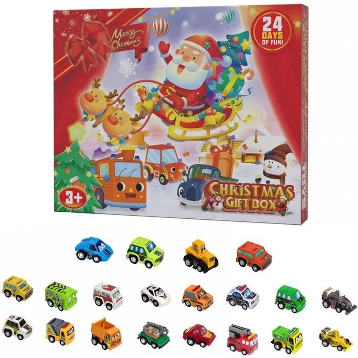 Calendrier De L Avent Jouet 2023 Calendrier De L'avent 2022 Pour Enfants Avec 24 Languettes À L'arrière,  Jouet Pour Le Compte À Rebours Jusqu'à Noël Pour Garçons - Cdiscount  Beaux-Arts Et Loisirs Créatifs
