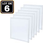 EUROPALAMP Dalle LED 600x600 40W lot de 6 pcs PMMA Blanc froid 6000k Haute Luminosité - Plusieurs modèles disponibles