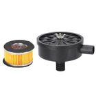 GOTOTOP filtre d'admission de compresseur d'air Filtre de silencieux de compresseur d'air Silencieux de bruit noir pour les ports