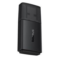 BASEUS FastJoy Series 650Mbps Adaptateur WiFi Double Bande Haute Vitesse 2.4G / 5G Avec Antenne Intégrée - Noir