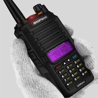 Radio bi-directionnelle à deux bandes Baofeng UV-9R Plus 15W VHF UHF Talkie-walkie Prise européenne