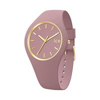 Ice Watch   ICE glam brushed Fall rose   Montre rose pour femme avec bracelet en silicone   019524 (Small)