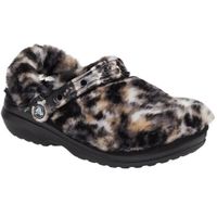 Chaussures Crocs Classic Fur Sure - Noir/Multicolore - Homme - Textile