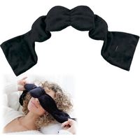 Masque De Sommeil Lesté Aux Microbilles De Verre – Relaxation Profonde, Bandeau Yeux Confortable Homme/femme – Pour Maison, Voyage, Bureau – Pression Douce Et Apaisante