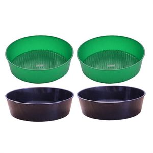 Tamis De Jardin 2 Pièces SMELEYOU - Tamis Sol Et Pierres Avec Pelle, Maille Fine Pour Compost Et Bonsaï