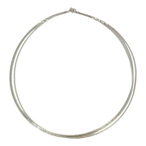 Collier Aile D'Ange En Argent 925 Rhodié Avec Zirconium - Maille Forçât 1mm, Dimensions 9 X 25mm
