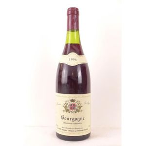 VIN ROUGE bourgogne fagot rouge 1996 - bourgogne