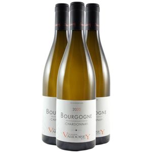 VIN BLANC Bourgogne Blanc 2020 - Lot de 3x75cl - Domaine Jea