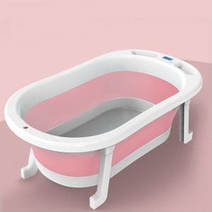 Baignoire Bebe Sur Pied Rose Cdiscount