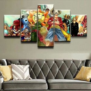 Poster Porte One Piece Personnages – Affiche Officielle 53x158 Cm – Déco Murale Épique Pour Fans De Manga !