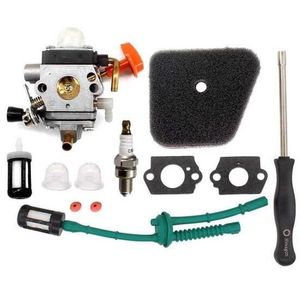 AISEN CARBURATEUR POUR STIHL FS87 FS87R FS90 FS90R HL100 HL100K FS90K FS100R FS100RX FS110 FS110R FS110X REMPLACE 41801200613 41801200611 41801200610
