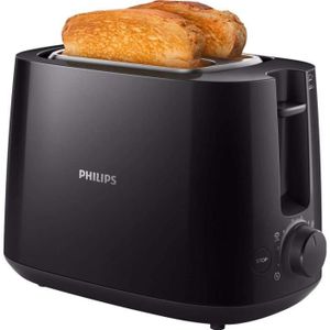 GRILLE-PAIN - TOASTER GRILLE PAIN Philips HD258190 GrillePains Noir8