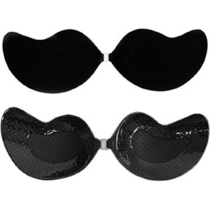 GRBD 1 paire de coussinets en silicone en forme de cœur pour soutien-gorge de maillot de bain portable et invisible 