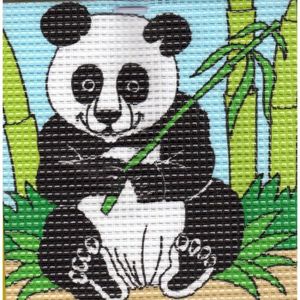 KIT DE COUTURE Kit Canevas complet Le Panda 16 x 16 Enfant gros t