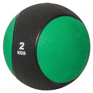 MEDECINE BALL Médecine ball de 2 KG - GORILLA SPORTS - vert fonc