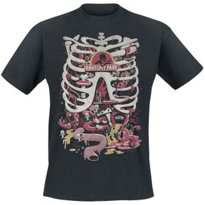 T-SHIRT Rick & Morty Anatomy Park Homme T-Shirt Manches co
