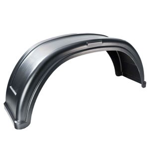 Garde-boue En Plastique Noir Pour Remorque/caravane/camion - Tailles 8, 10, 13 Pouces - Marque Ecd-Germany