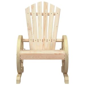 FAUTEUIL JARDIN  SALUTUYA Chaise de jardin Adirondack bois de sapin