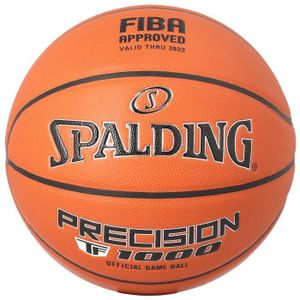 BALLON DE BASKET-BALL Ballon Spalding TF-1000 Precison FIBA Composite - orange - Taille 6