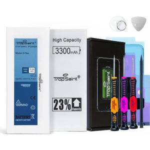 Nouveau Remplacement de Batterie Haute Capacit/é 3600mAh 0 Cycle JBEIY Batterie pour i-Phone 8 Plus Pas doutils et de Ruban Adh/ésif-1 an de Garantie