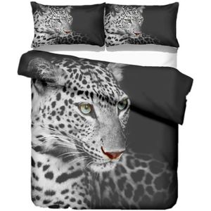 Animaux De La Foret Animaux Mignons Parure De Lit Enfant En Bas Age Fait Main En Pur Coton Respirant Housse De Couette Et Taie Doreiller 150 X 1 Cm Parures De Lits