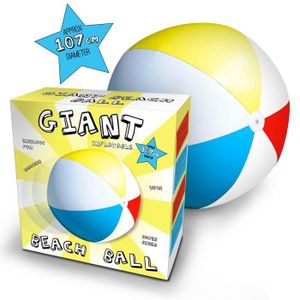 100 cm - Balle Gonflable En Pvc Pour Enfants, Super Grande Taille 80cm,  Ballon De Plage, Piscine En Plein Air - Cdiscount Jeux - Jouets