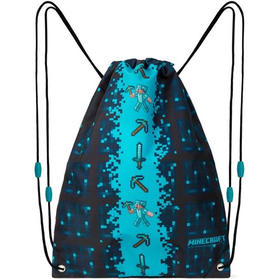 Sac à Dos Cordon Maille Enfant - Sac Sport Respirant Sirène Violet