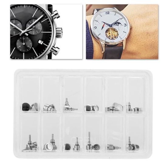 Lot De Tampons Et Cylindres Pivotés Pour Réparation De Montres De Poche