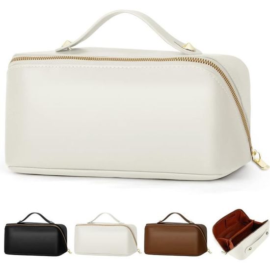 Pochette / Sac à Cosmétiques Decleor Doré Nacré - Neuf Sans étiquette