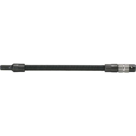 Lot 5 Porte-embouts Magnétique 1/4 - Longueurs 50/60/100/150/300 Mm - Pour Perceuse, Tournevis - Tige Hexagonale Acier, Aimanté - 3