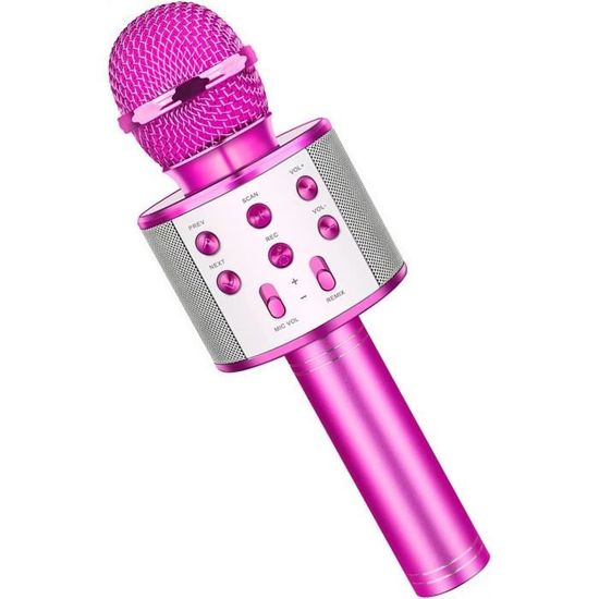 Generic Microphone Chantant Pour Fille Enfant, Cadeau D