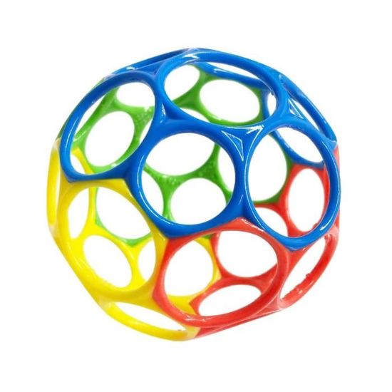 Bright Starts, Oball Classic, balle flexible et facile à manipuler Bright Starts, Oball Classic, balle flexible et facile à manipuler