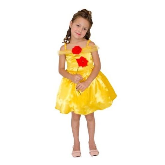Deguisement Belle Sachet pour Fille CESAR F030 001 Robe Jaune pour Enfant de 3 Ans et Plus Cdiscount Jeux Jouets