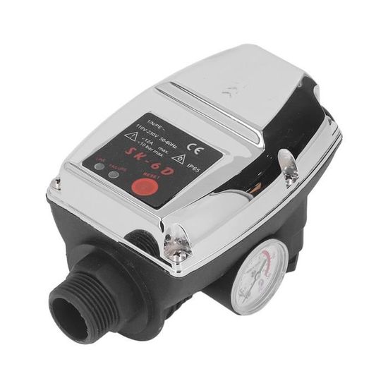 AUTO Interrupteur de débit d'eau, WALFRONT G3/4-G3/4 fil pompe à eau capteur de débit réglable